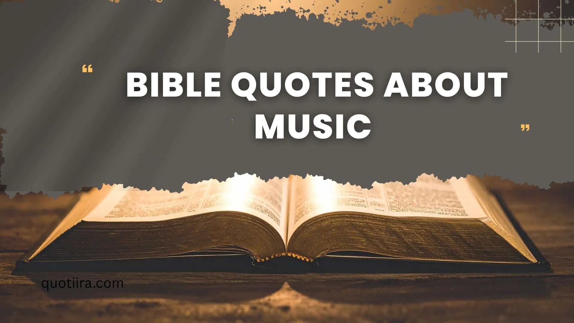 bible quotes about music