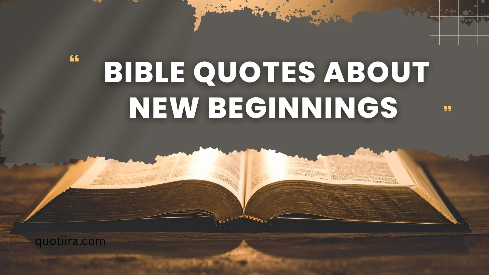 bible quotes about new beginnings
