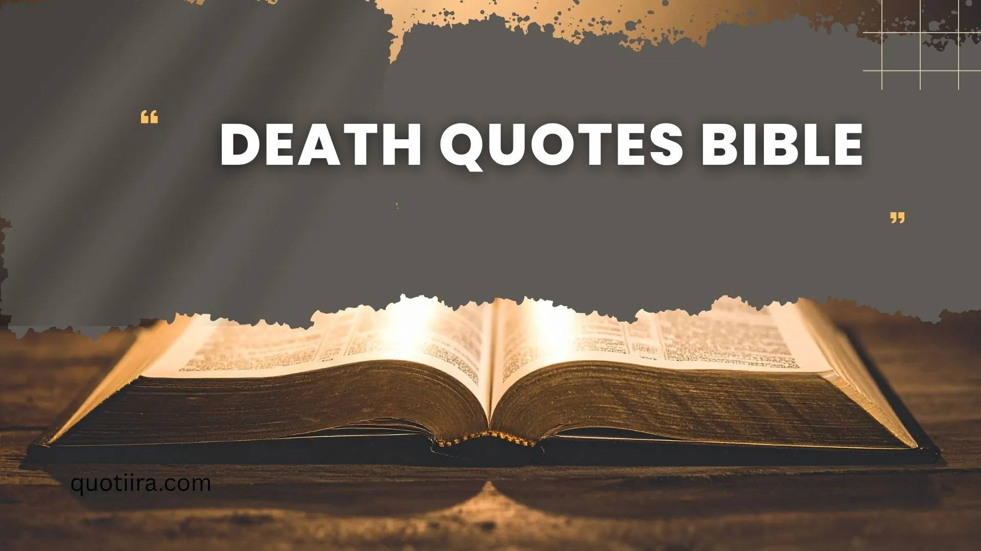 death quotes bible