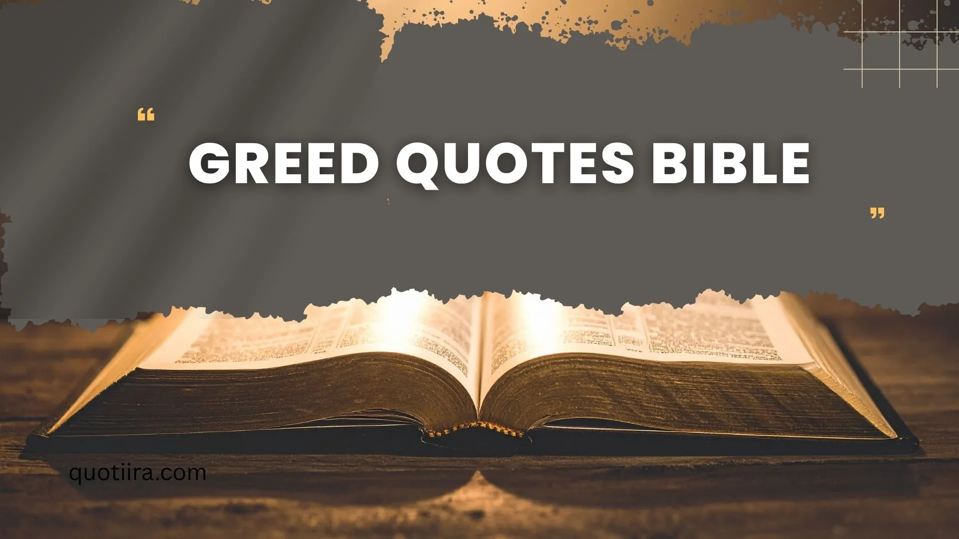 greed quotes bible