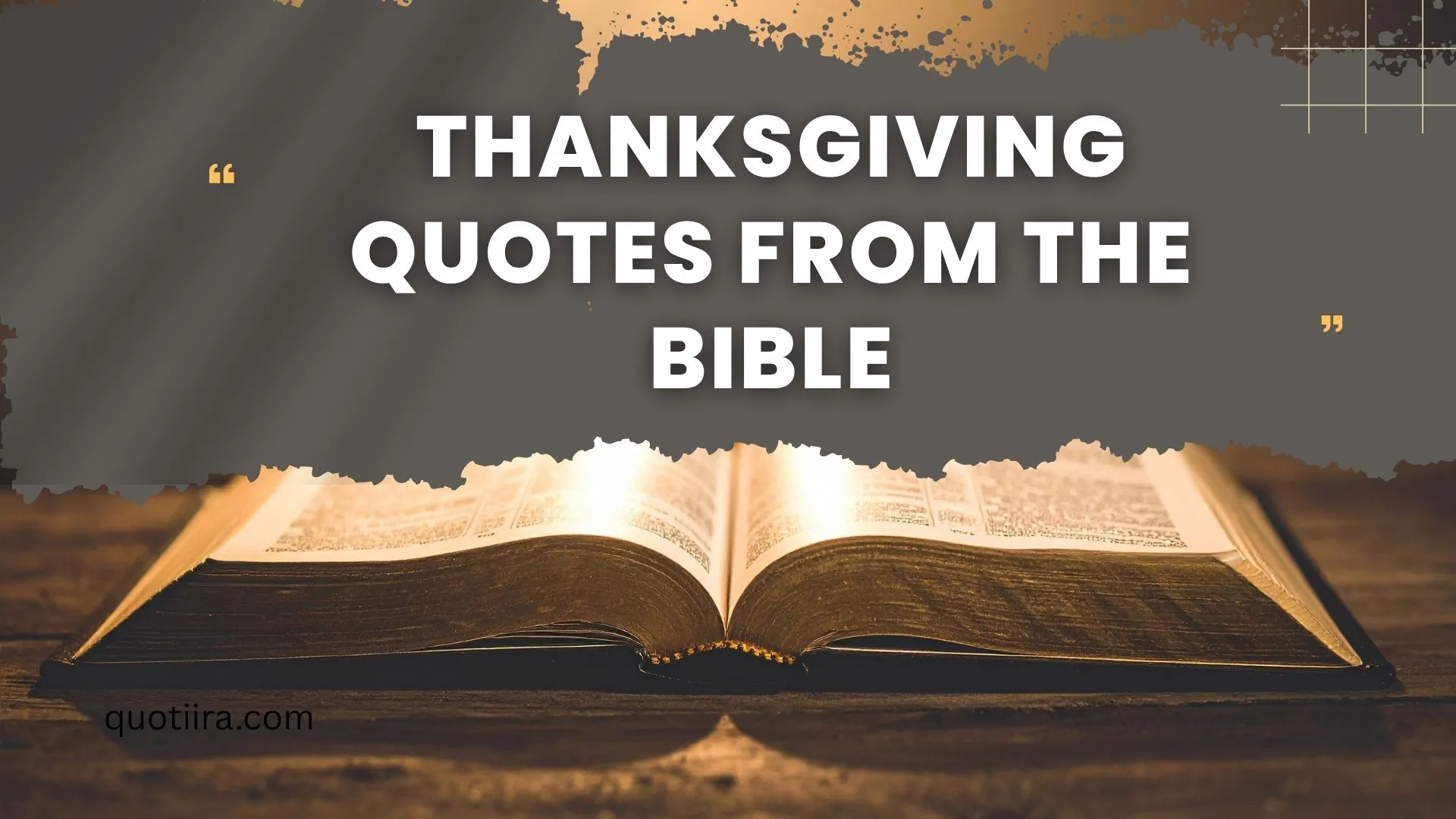 thanksgiving quotes from the bible