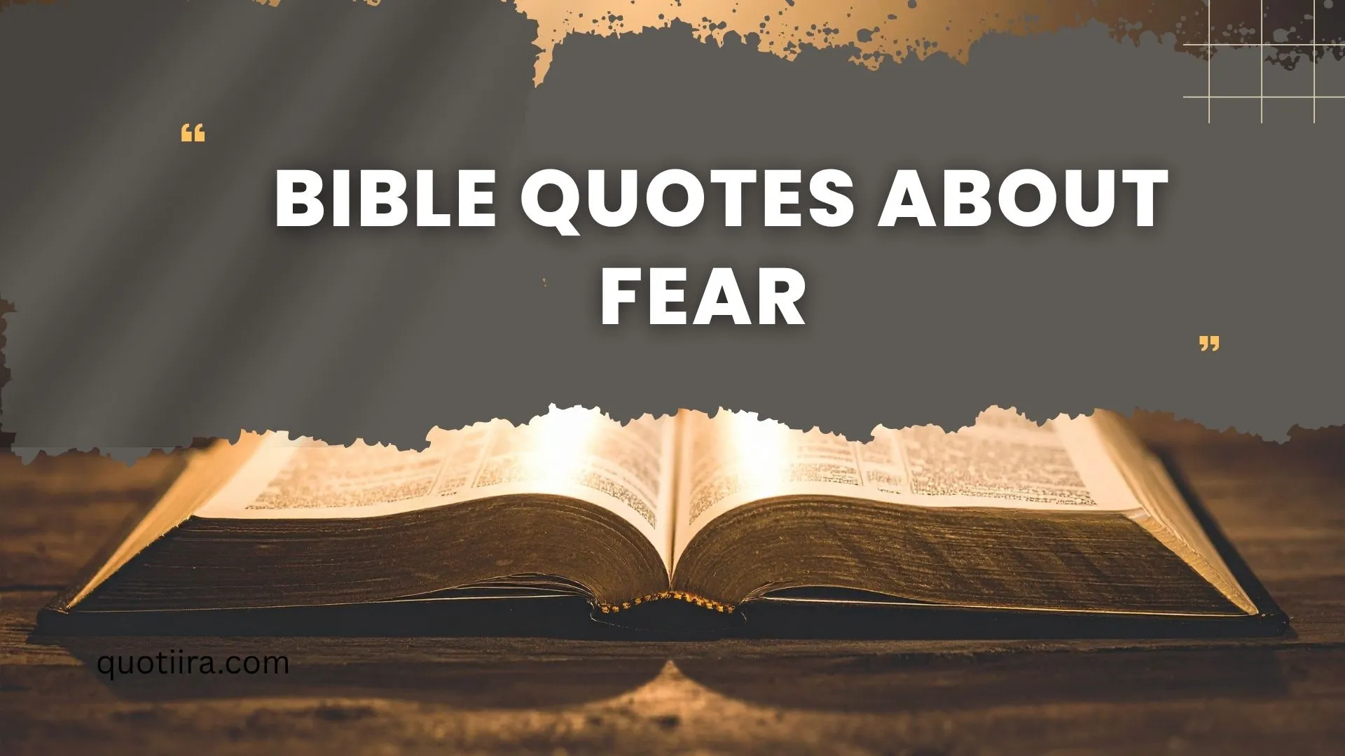 bible quotes about fear